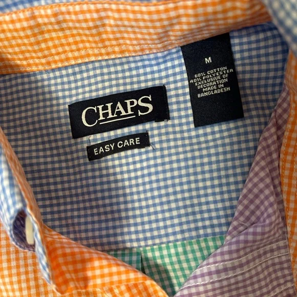 Chaps Multi-Color Button Down - Picture 4 of 5